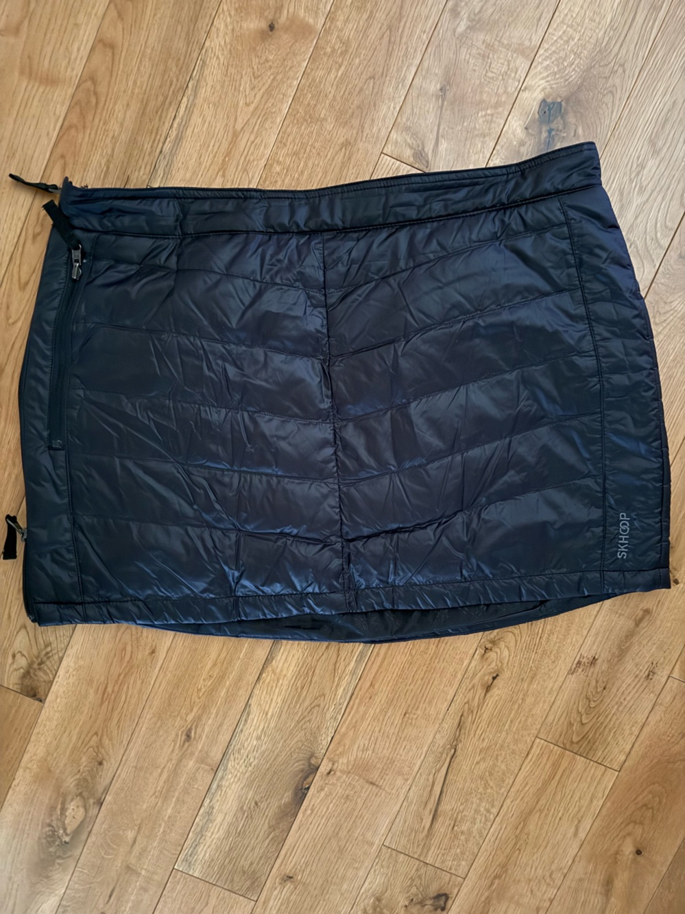 Black Quilted Mini Skirt - Skhoop